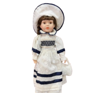 Muñeca de porcelana años 80