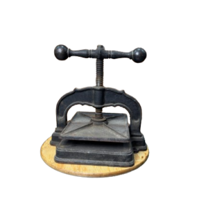 Prensa de encuadernacion