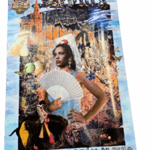 Cartel de fiestas de primavera de Sevilla 2012