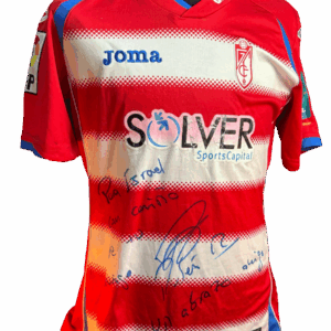 Camiseta de Jugador Rubén Pérez. 12 Firmada
