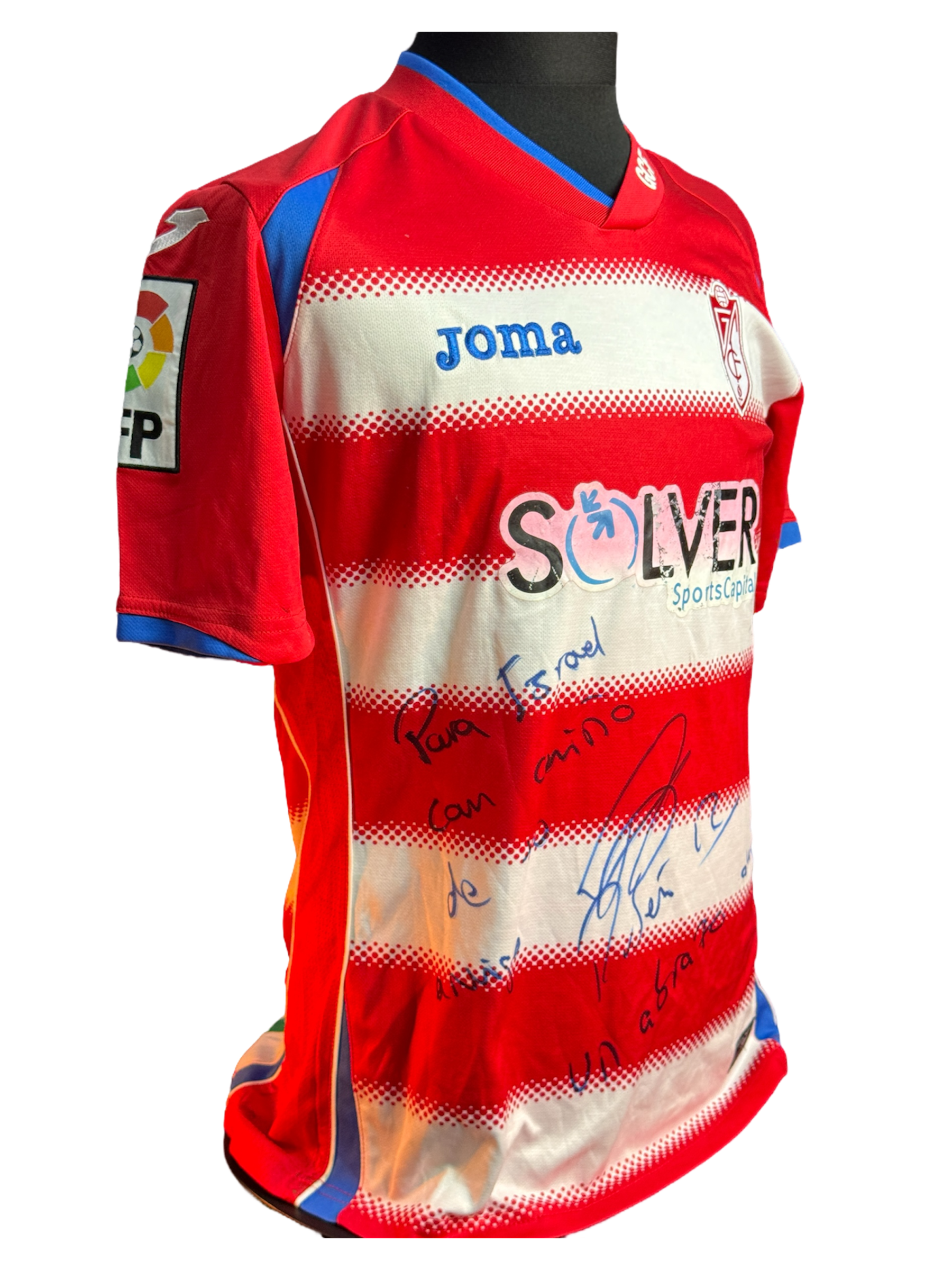 Camiseta de Jugador Rubén Pérez. 12 Firmada - Imagen 2