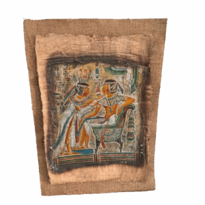 Papiro egipcio de Akenatón y Nefertiti