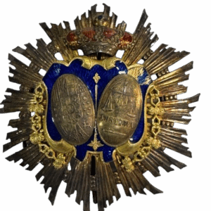 Placa de juez de principios del S.XX