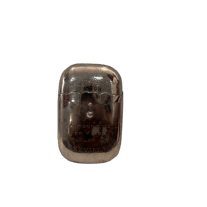 Pitillera Antigua de Latón con Relieves Ornamentales