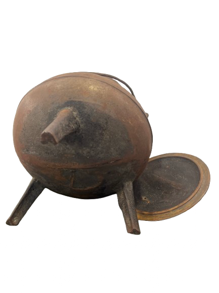 Olla de hierro fundido siglo XVII - Imagen 3