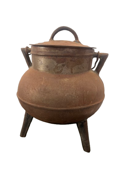 Olla de hierro fundido siglo XVII - Imagen 4