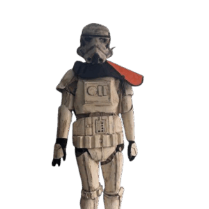 Armadura Star Tooper Stard Ward Carton pintada.