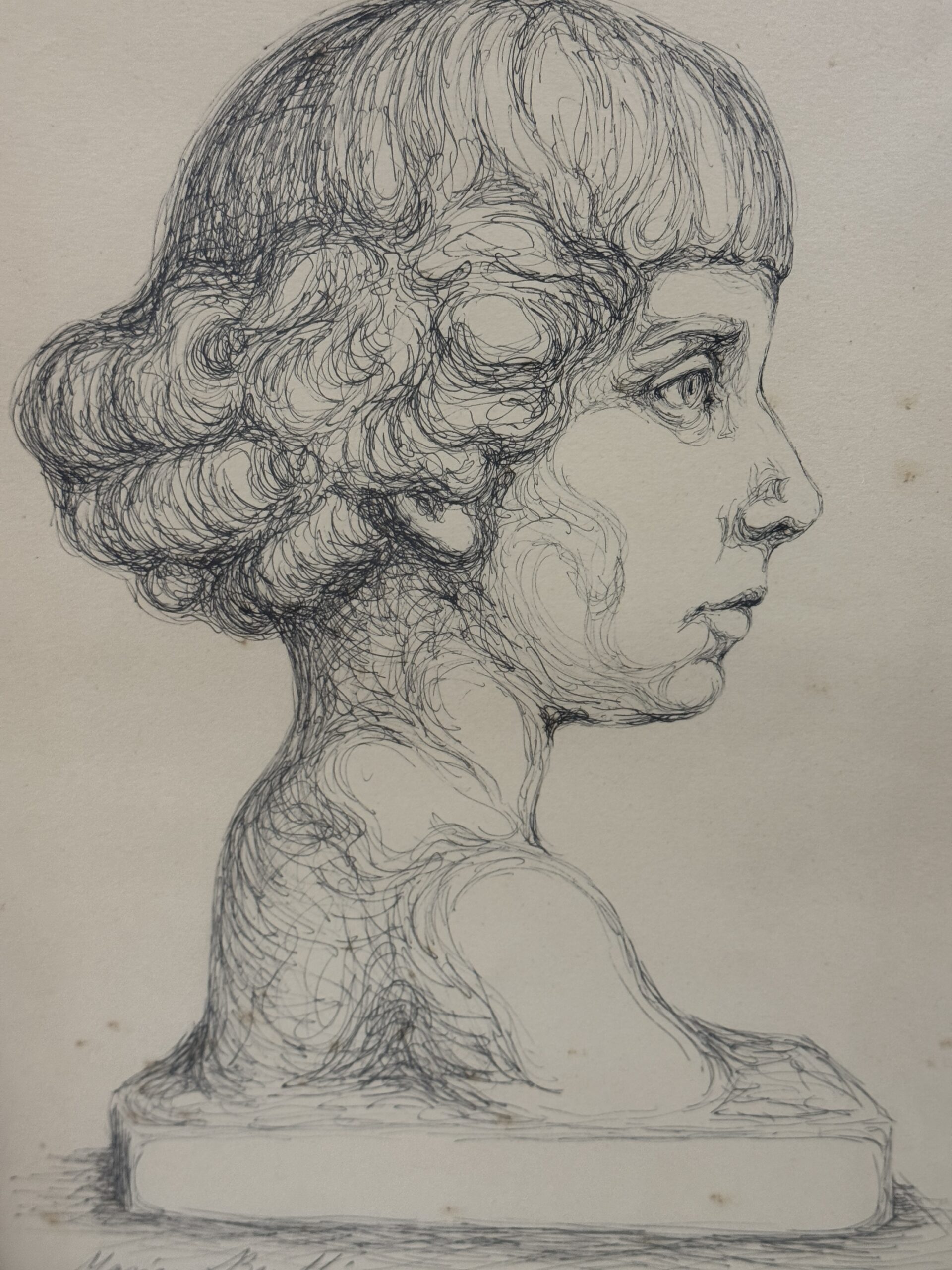 Dibujo Señora mariano Benllure 1943 - Imagen 9