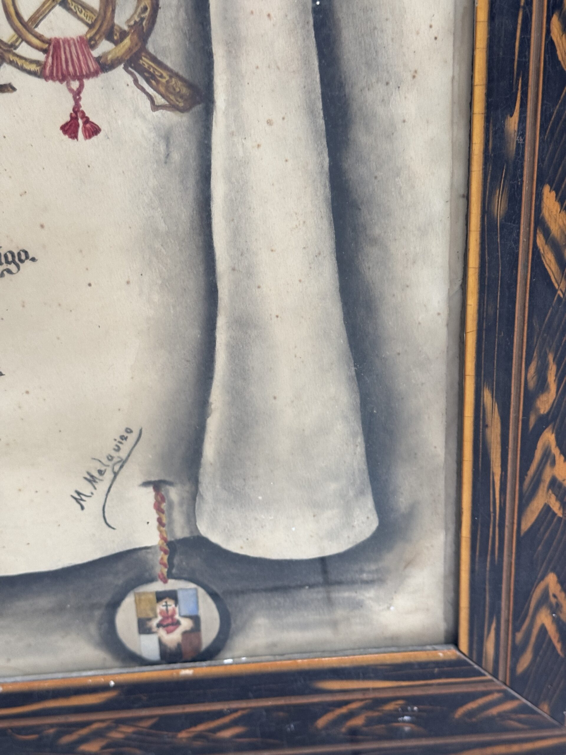 Pergamino 1938 Original con texto poesía - Imagen 6