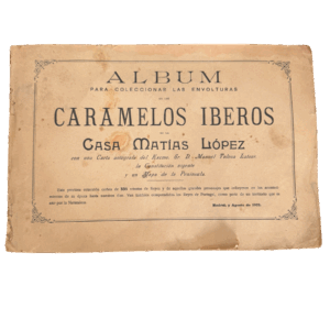 Álbum de envoltorios de caramelos Iberos