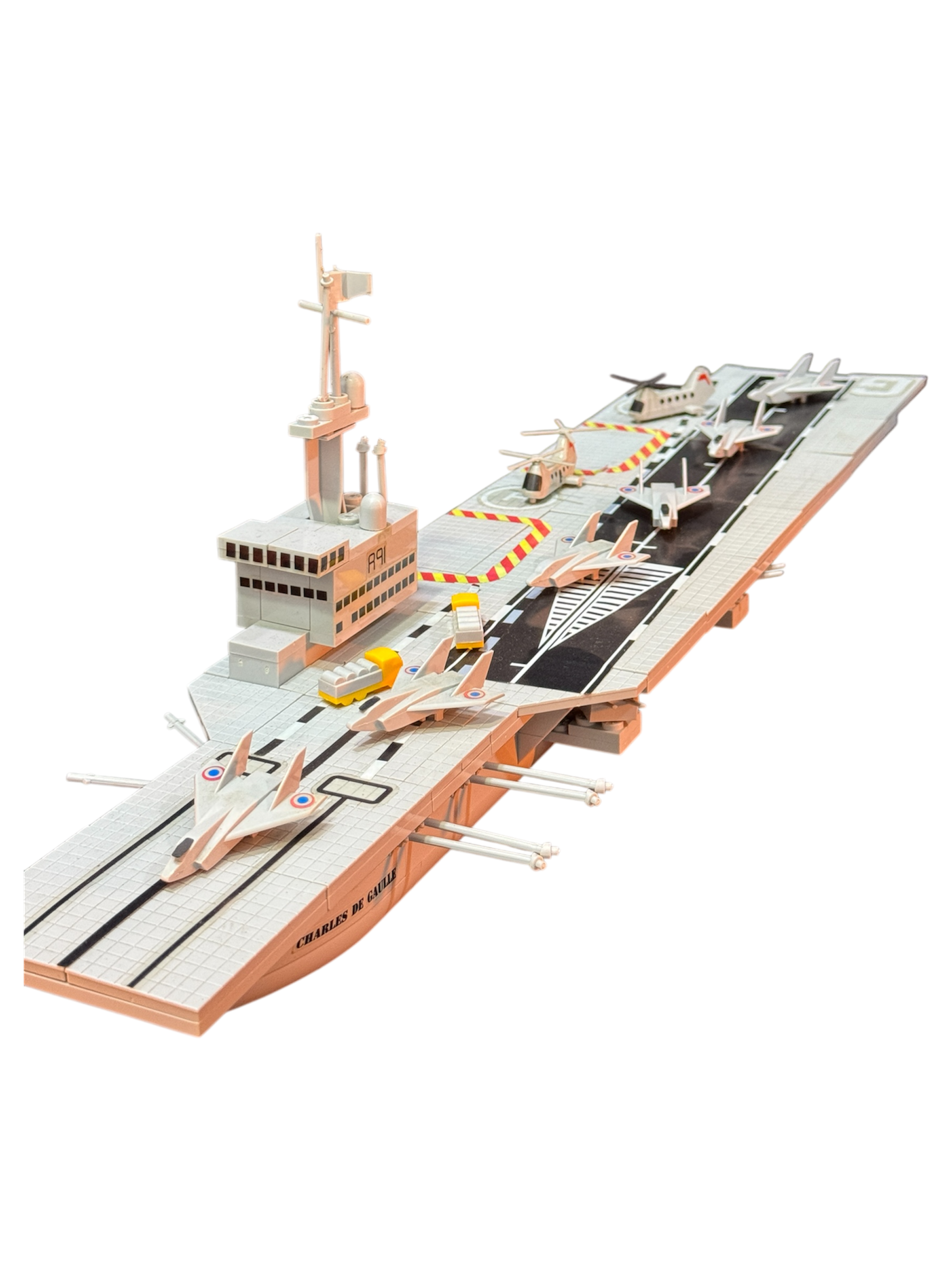 Tente portaaviones frances Charles de Gaulle