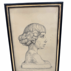 Dibujo Señora mariano Benllure 1943