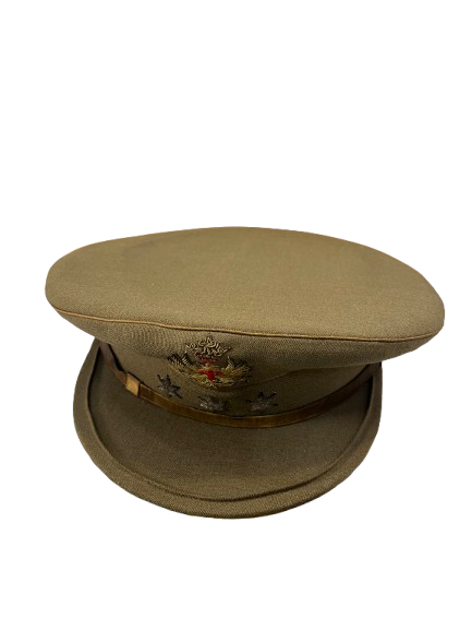 Gorra Militar de Oficial de Alto Rango