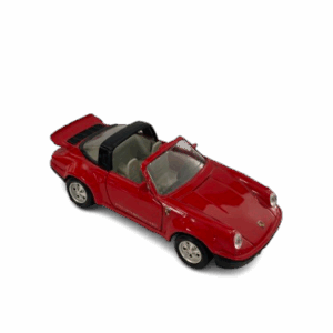 Miniatura de coche deportivo clásico rojo