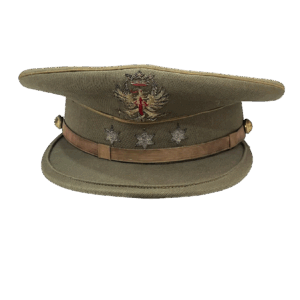 Gorra Militar de Oficial con Emblema de Águila y Estrellas