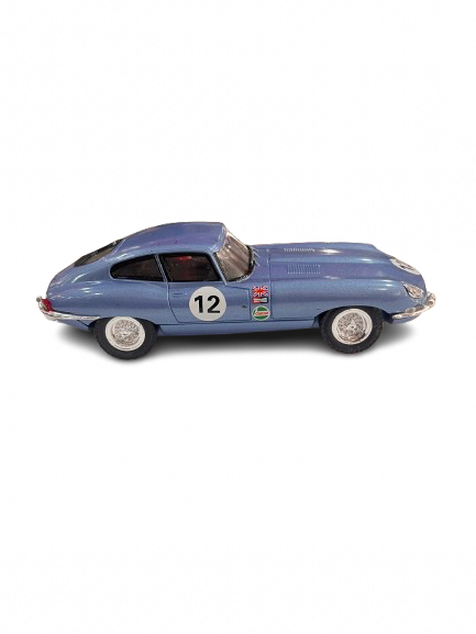 Jaguar E-Type Azul - Réplica Clásica en Miniatura - Imagen 4