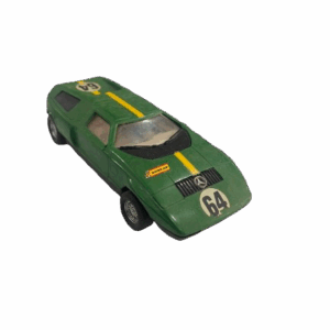 Coche de Carreras de Juguete Verde con Número 64