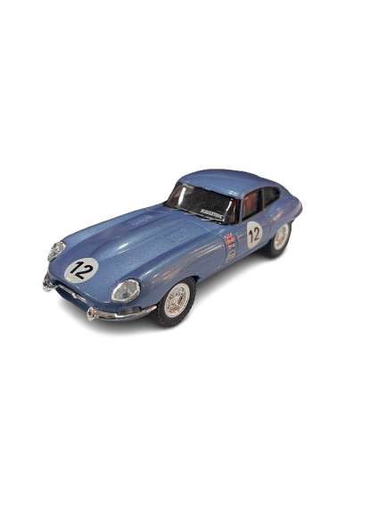 Jaguar E-Type Azul - Réplica Clásica en Miniatura - Imagen 2