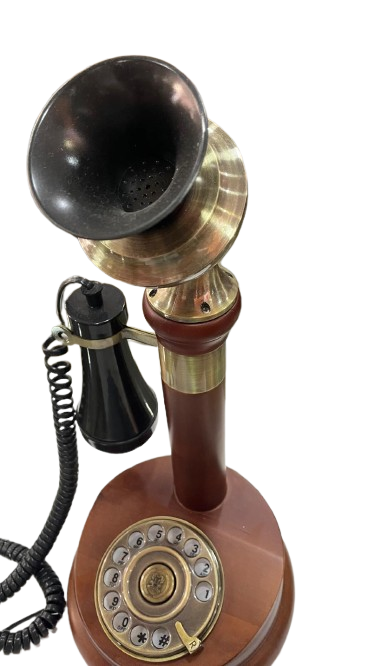 Auricular de Teléfono Antiguo con Cables - Imagen 4