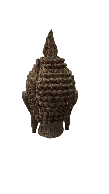 Escultura de Buda de madera tallada - Imagen 2