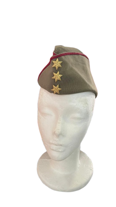 Gorro de Oficial Militar con Estrellas