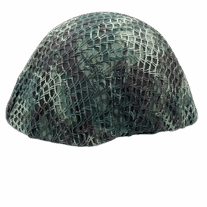 Casco Militar Vintage con Camuflaje