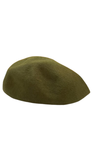 Boina Militar Verde con Insignia de Águila y Cruz Roja - Imagen 2