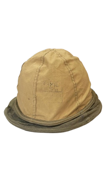 Casco Militar Vintage de Tela