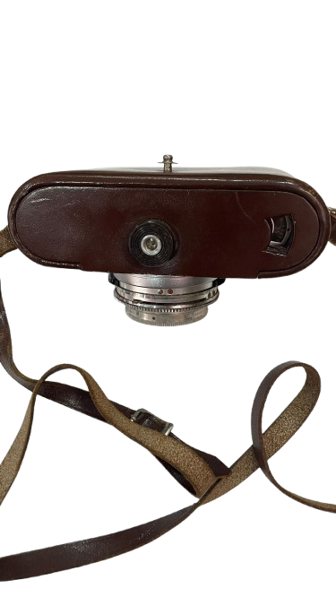 Cámara Vintage con Funda de Cuero - Imagen 7