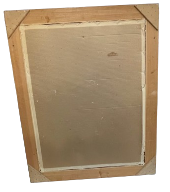 Punto de cruz de una mujer con cántaro en paisaje rural - Imagen 4