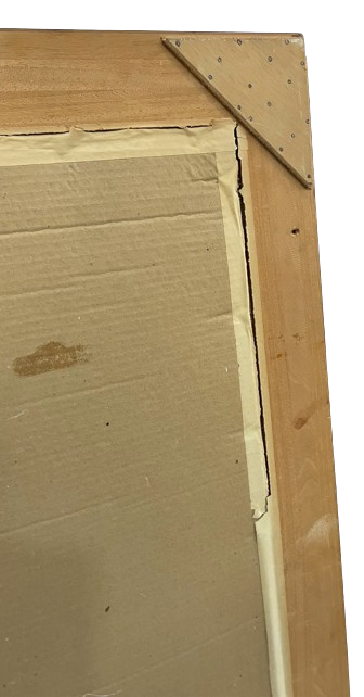 Punto de cruz de una mujer con cántaro en paisaje rural - Imagen 2