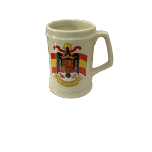 Taza de Cerámica con Escudo de Armas y Bandera