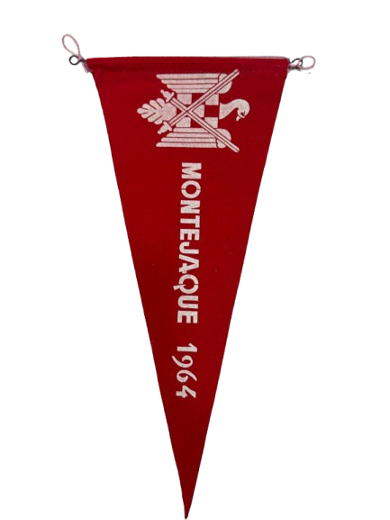 Bandera Triangular Montejaque 1964 - Imagen 2