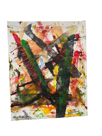 Pintura Energía en Movimiento Miguel Caiceo