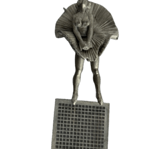 Figura decorativa metálica Marilyn Monroe