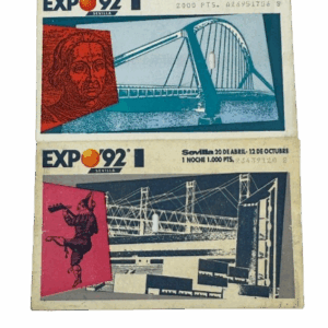 Boletos Vintage Expo '92