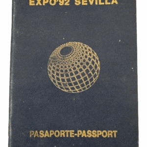 Pasaporte Conmemorativo Expo '92 Sevilla