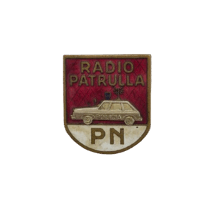 Placa "Radio Patrulla"
