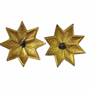 estrellas doradas de ocho puntas