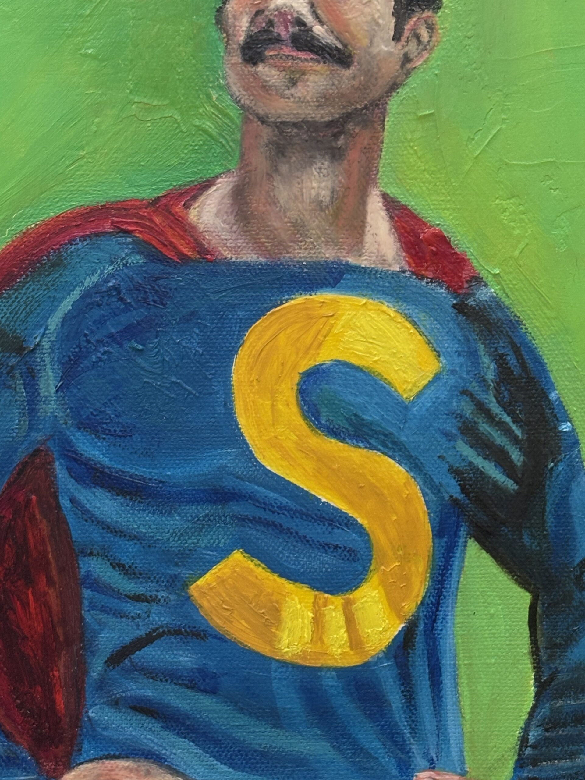 oleo sobre lienso super Lopez - Imagen 3