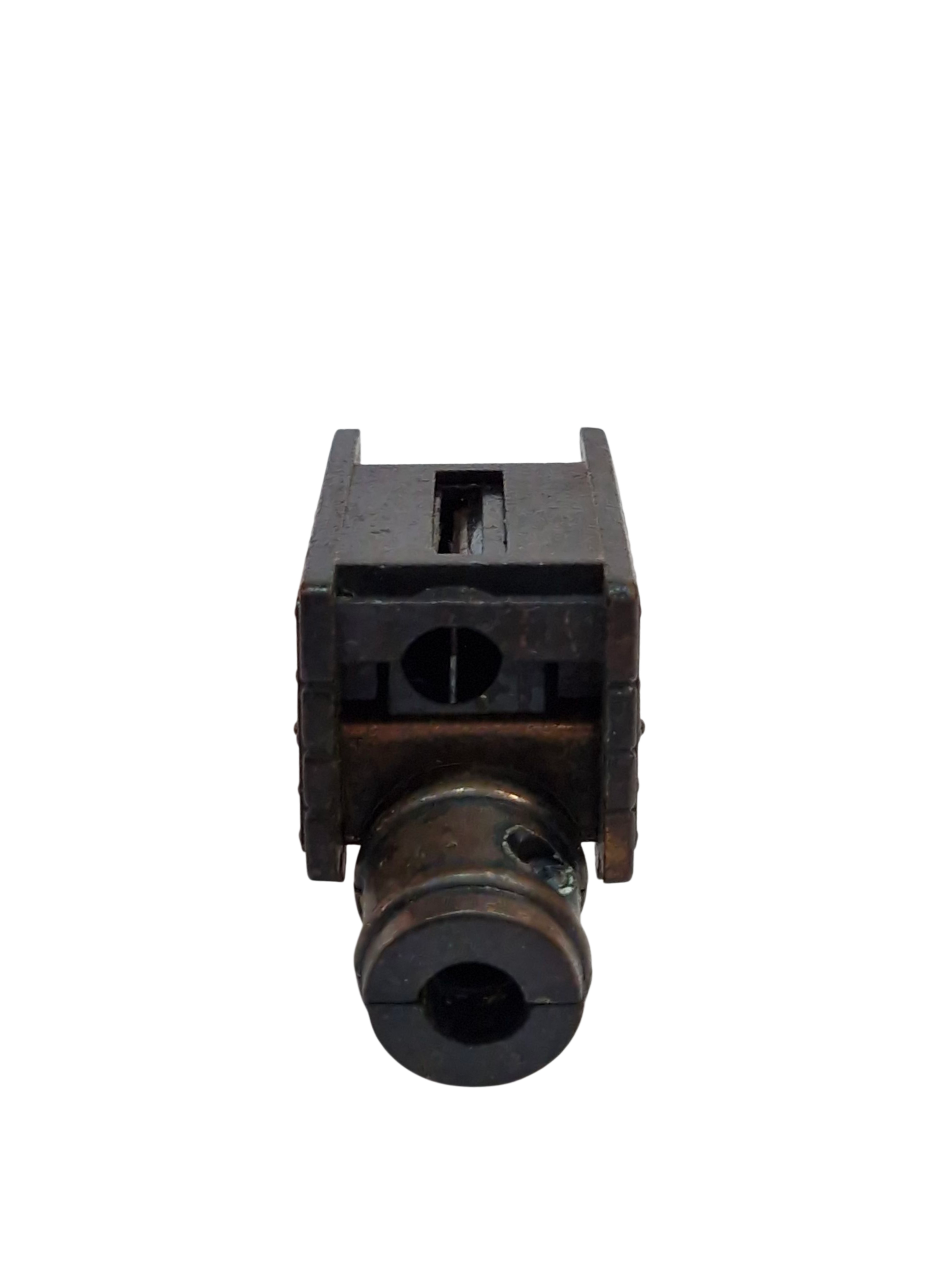 Sacapuntas metálico en forma de cañón - Imagen 4