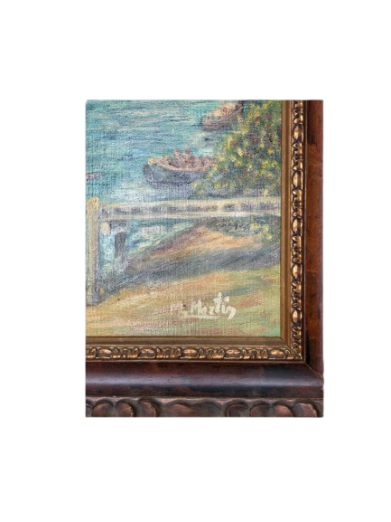 Brisa Marina: Pintura de Veleros al Atardecer - Imagen 3