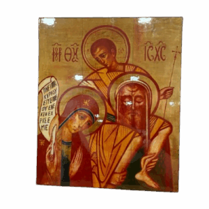 Pintura Religiosa en Pan de Oro