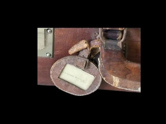 Maletín Vintage de Cuero Marrón - Imagen 5