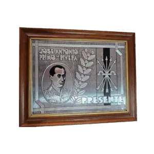 Placa conmemorativa de José Antonio Primo de Rivera