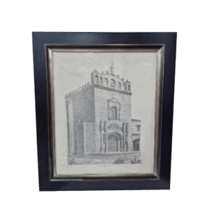 Dibujo enmarcado Misión Soledad