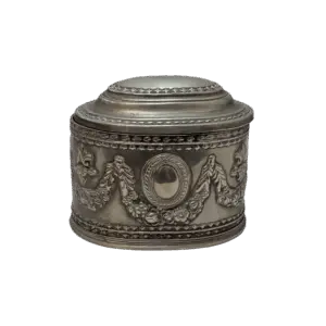 Caja joyero antigua estilo victoriano